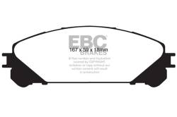 EBC Brakes - EBC Brakes DP41837R Yellowstuff Street & Track Brake Pads - Image 1