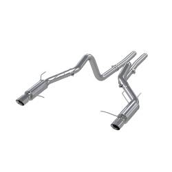 MBRP Exhaust - MBRP S7264409 T409 3" Cat-Back Dual Exit w/Muffler 11-14 Mustang/Shelby GT500 - Image 1