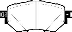 EBC Brakes - EBC Brakes DP43033R Yellowstuff Street & Track Brake Pads for 14-18 3 3 Sport - Image 1