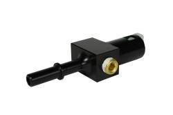 Aeromotive Fuel System - Aeromotive 15120 Quick Connect Fitting 5/16" w/ORB-06 Fuel Port & 1/8" NPT Port - Image 1