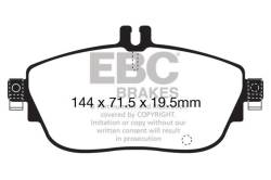 EBC Brakes - EBC Brakes DP42165R Yellowstuff Street & Track Brake Pads - Image 1
