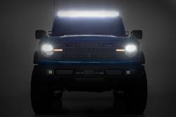 Rough Country Suspension Systems - Rough Country 71043 Windshield Mount 50" LED Light Bar Kit for 21-26 Ford Bronco - Image 6