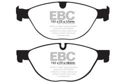EBC Brakes - EBC Brakes DP42076R Yellowstuff Street & Track Brake Pads - Image 1