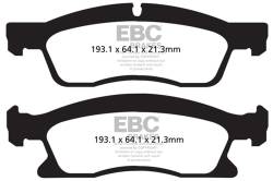 EBC Brakes - EBC Brakes DP42136R Yellowstuff Street & Track Brake Pads - Image 1