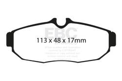 EBC Brakes - EBC Brakes S5KR1230 S5 Kits Yellowstuff & GD Rotors for 05-12 Mustang - Image 1