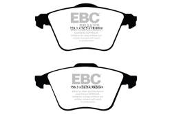 EBC Brakes - EBC Brakes UD9152 Ultimax Brake Pads for 06-13 3 C70 S40 V50 - Image 1