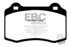EBC Brakes - EBC Brakes S6KR1092 S6 Kits Bluestuff & GD Rotors for 10 Camaro - Image 1