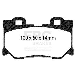 EBC Brakes - EBC Brakes DP51824NDX Bluestuff NDX Full Race Brake Pads - Image 3