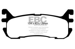 EBC Brakes - EBC Brakes S5KR1000 S5 Kits Yellowstuff & GD Rotors - Image 1