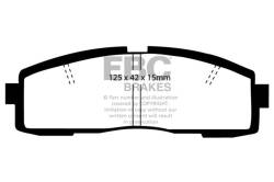 EBC Brakes - EBC Brakes DP4608/2R Yellowstuff Street & Track Brake Pads for 86-92 Supra - Image 1