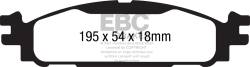 EBC Brakes - EBC Brakes DP61873 6000 Series Greenstuff Truck/SUV Brakes Disc Pads - Image 1