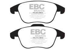 EBC Brakes - EBC Brakes DP41997R Yellowstuff Street & Track Brake Pads - Image 1