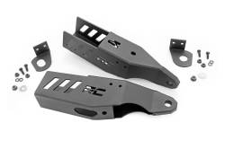 Rough Country Front Tow Hook Brackets Black 21-25 Ford Bronco RS171