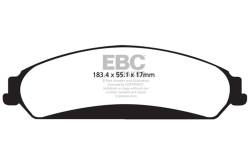EBC Brakes - EBC Brakes DP42139R Yellowstuff Street & Track Brake Pads - Image 1