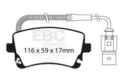 EBC Brakes - EBC Brakes DP41470R Yellowstuff Street & Track Brake Pads - Image 1