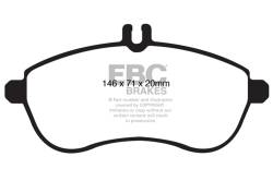 EBC Brakes - EBC Brakes DP41989R Yellowstuff Street & Track Brake Pads - Image 1