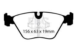 EBC Brakes - EBC Brakes DP4689R Yellowstuff Street & Track Brake Pads - Image 1