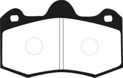 EBC Brakes - EBC Brakes DP5036NDX Bluestuff NDX Full Race Brake Pads - Image 3