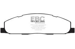 EBC Brakes - EBC Brakes DP61848 6000 Series Greenstuff Truck/SUV Brakes Disc Pads - Image 1