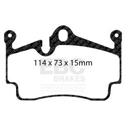 EBC Brakes - EBC Brakes DP51920NDX Bluestuff NDX Full Race Brake Pads for 911 Boxster Cayman - Image 3