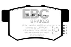 EBC Brakes - EBC Brakes DP4781/2R Yellowstuff Street & Track Brake Pads - Image 1