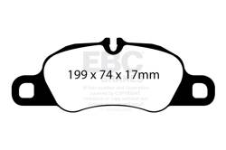 EBC Brakes - EBC Brakes DP32057C Redstuff Ceramic Low Dust Brake Pads - Image 1