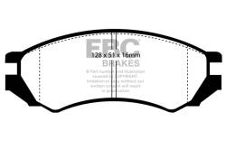 EBC Brakes - EBC Brakes DP4839R Yellowstuff Street & Track Brake Pads - Image 1