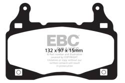 EBC Brakes - EBC Brakes S12KF1445 S12 Kits Redstuff & RK Rotors for 11-15 Camaro - Image 1
