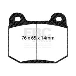 EBC Brakes - EBC Brakes DP51538NDX Bluestuff NDX Full Race Brake Pads for 03-06 Lancer - Image 3