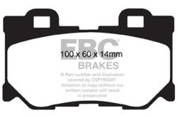 EBC Brakes - EBC Brakes S6KR1094 S6 Kits Bluestuff & GD Rotors for M37/M56/Q50/Q70/Q70L - Image 1