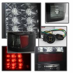 Spyder Auto - Spyder Auto 5078087 LED Taillights Blk/Smoked for Suburban 1500/2500 Tahoe/Yukon - Image 4