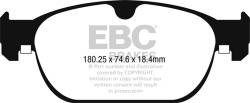 EBC Brakes - EBC Brakes DP32260C Redstuff Ceramic Low Dust Brake Pads - Image 1