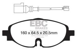 EBC Brakes - EBC Brakes S12KF1720 S12 Kits Redstuff & RK Rotors - Image 1