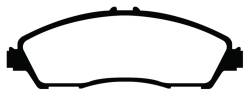 EBC Brakes - EBC Brakes DP63024 6000 Series Greenstuff Truck/SUV Brakes Disc Pads for MDX - Image 1