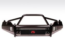 Fab Fours - Fab Fours DR09-K2462-1 Black Steel Front Ranch Bumper for 09-13 RAM 1500 - Image 1