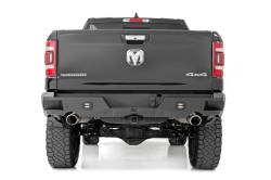Rough Country Suspension Systems - Rough Country Heavy Duty Black Rear Bumper for 21-24 RAM 1500 10755 - Image 4