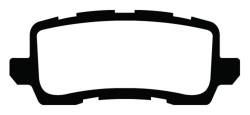 EBC Brakes - EBC Brakes DP43018R Yellowstuff Street & Track Brake Pads - Image 1