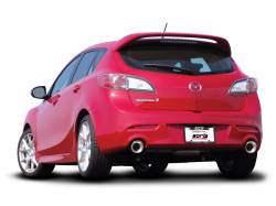 Borla - Borla 11786 S-Type Axle-Back Exhaust Split Rear Exit 10-13 Mazda 3 2.5/2.3L - Image 3