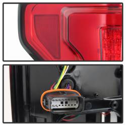 Spyder Auto - Spyder Auto Black LED Light Bar Taillights/Clear 15-18 F150 5085320 - Image 6