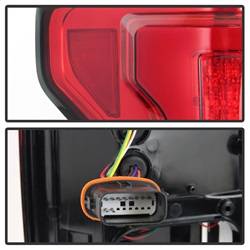 Spyder Auto - Spyder Auto Black LED Light Bar Taillights/Clear 15-18 F150 5085320 - Image 2