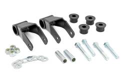 Rough Country Rear Boomerang Spring Shackles 3/4" Lift for Cherokee XJ 1104