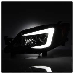 Spyder Auto - Spyder Auto 5083944 Light Bar Headlights Black/Clear for 08-14 Subaru WRX - Image 6
