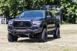 Rough Country Suspension Systems - Rough Country 10718 Hybrid Front Winch Bumper Black for 16-23 Toyota Tacoma - Image 5
