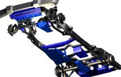 Rough Country Suspension Systems - Rough Country 778 Front Crossmember Skid Plate Black for 07-18 Wrangler JK - Image 2