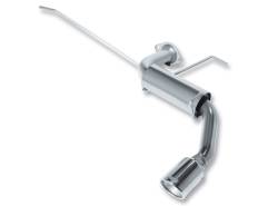 Borla - Borla 11782 S-Type Axle-Back Exhaust Right Rear Exit for 08-11 Mitsubishi Lancer - Image 1