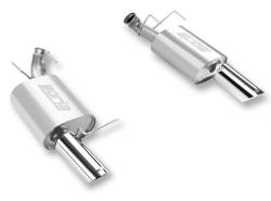 Borla - Borla 11791 ATAK Axle-Back Exhaust Single Split Rear Exit 11-12 Mustang GT 5.0L - Image 1