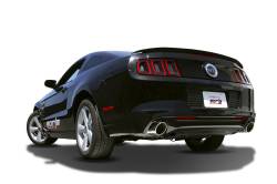 Borla - Borla 11836 Touring Axle-Back Exhaust Single Split RR Exit 13-14 Mustang GT 5.0L - Image 3