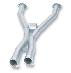 Borla - Borla Exhaust 60087 2.5" Dual X-Pipe for 97-04 Chevrolet Corvette 5.7L - Image 1