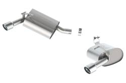 Borla - Borla 11845 S-Type Axle-Back Exhaust Single Split Rear Exit 14-15 Camaro LS 3.6L - Image 1