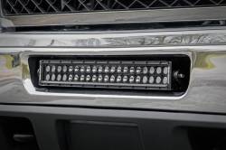Rough Country 20" LED Light Bar Bumper Mounts 11-14 Silverado/Sierra 70522